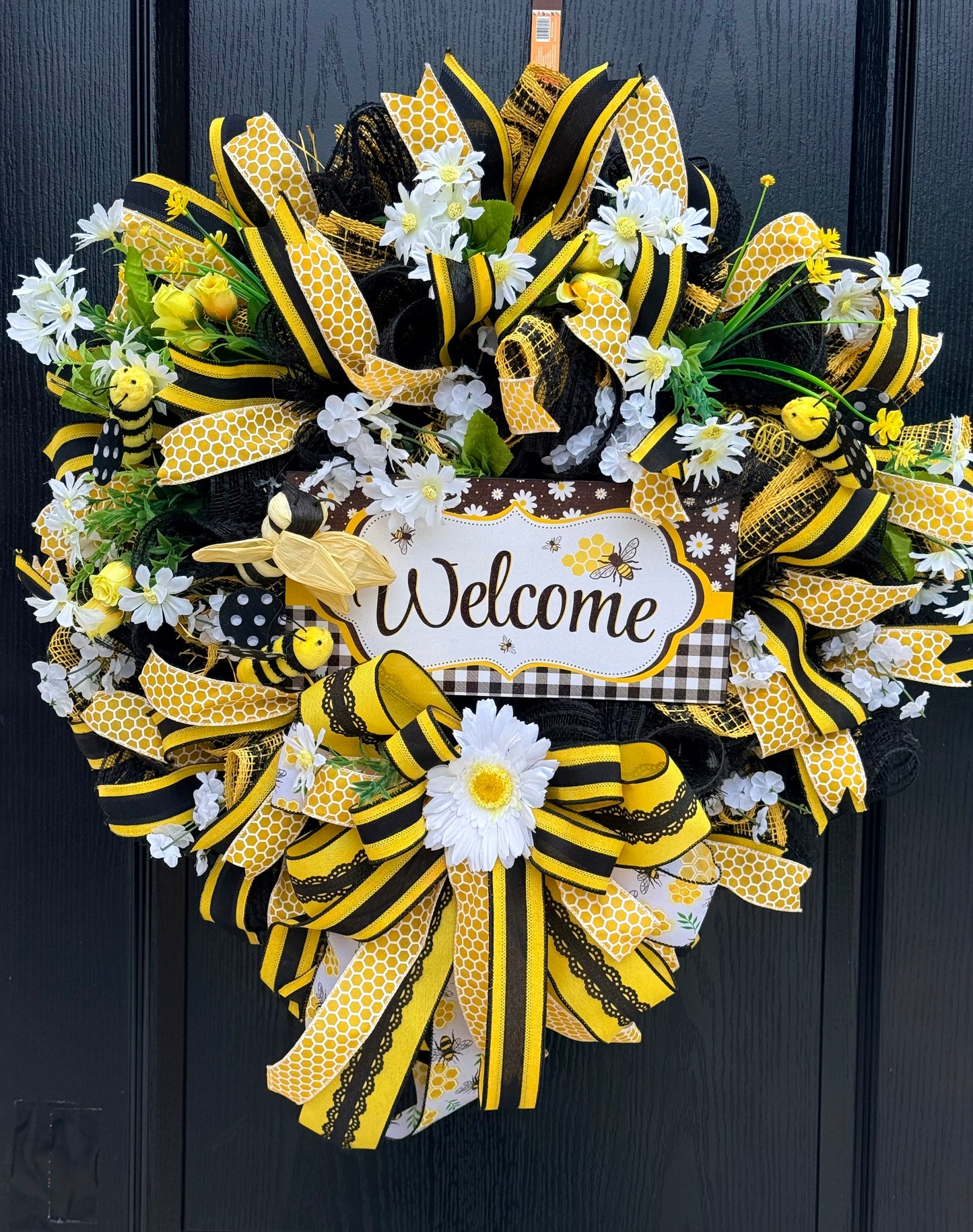 Bee Our Guest Welcome Wreath
