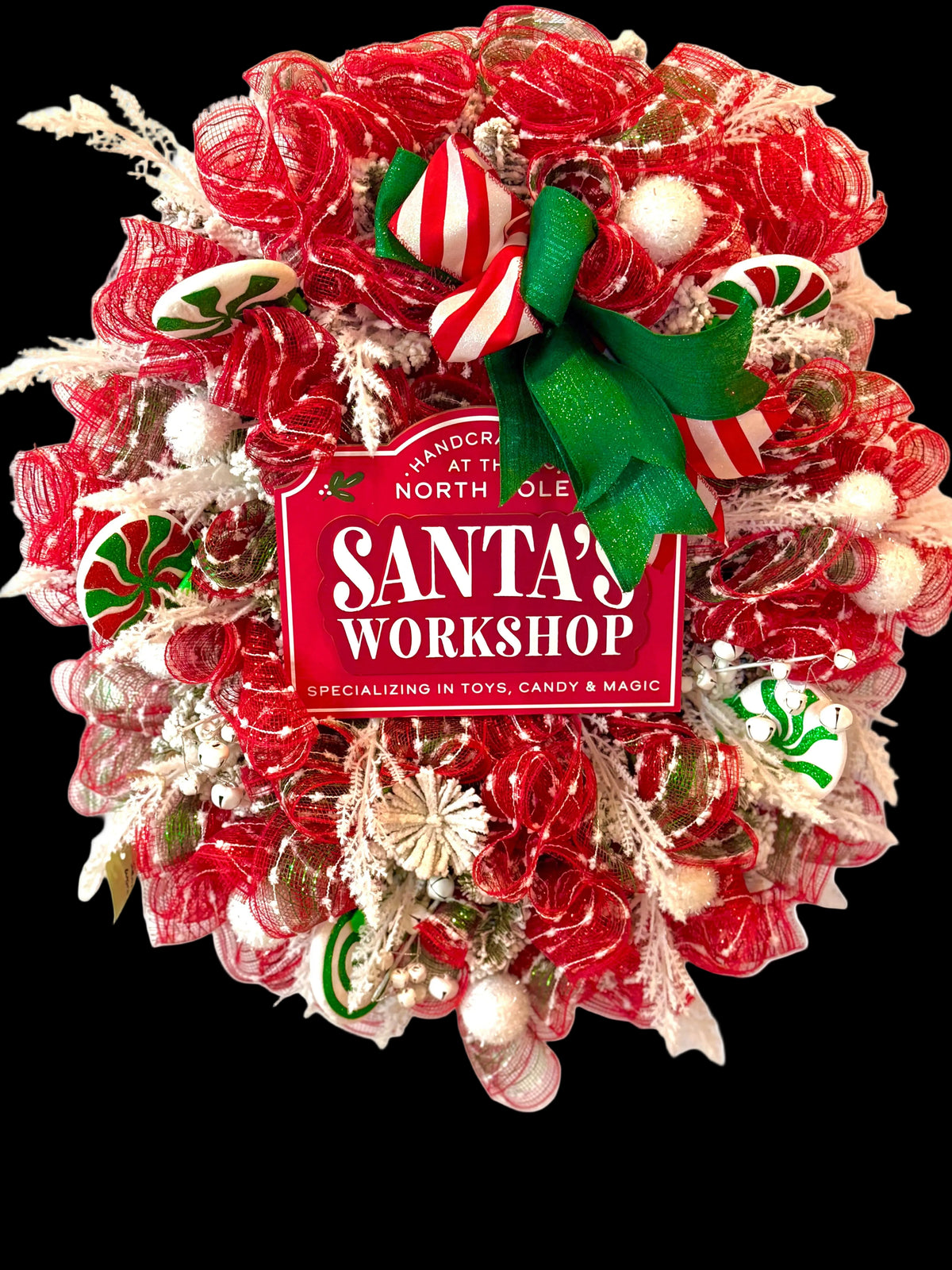 Santas Workshop Wreath