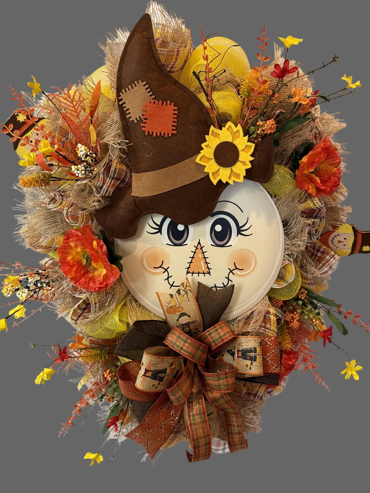 Scarecrow Wreath