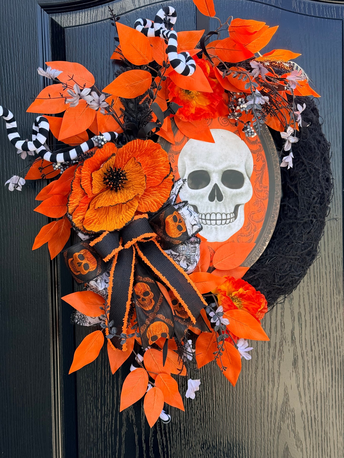Orange Skull