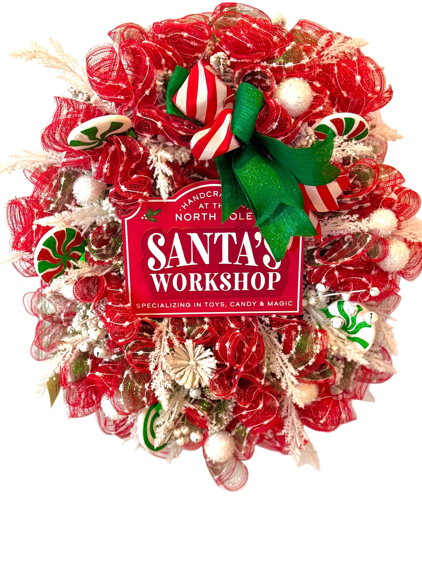 Santas Workshop Wreath