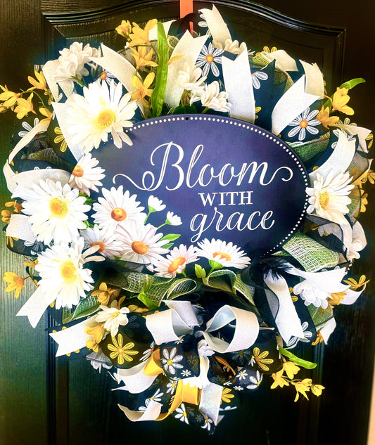Bloom with Grace Wreath