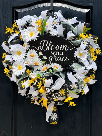 Bloom with Grace Wreath
