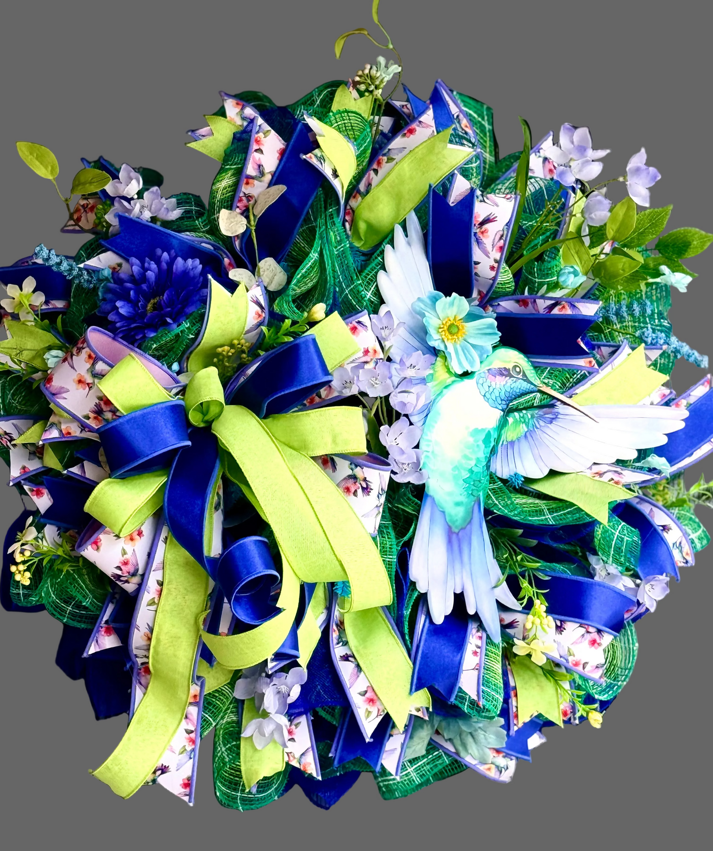 Hummingbird Haven Wreath