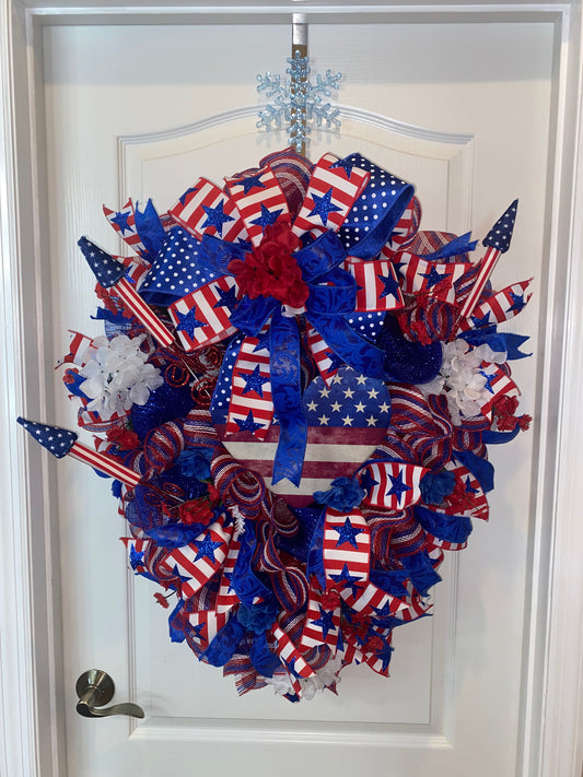 Stars & Stripes Forever Wreath