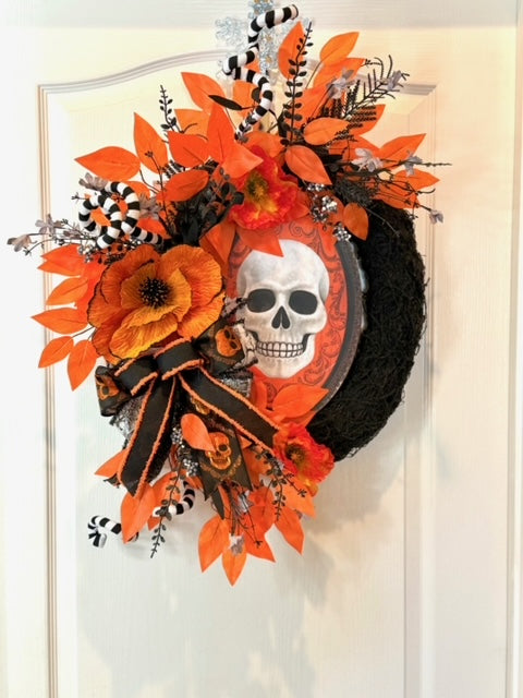 Orange Skull