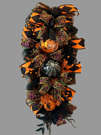 Halloween Swag Wreath